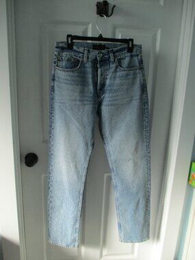 Alex Mill Washed Light Blue Straight Jeans